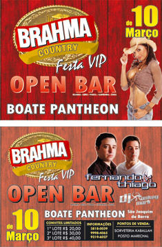 Brahma Country - Open Bar