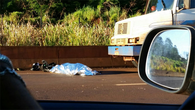 motoqueiro morre em Morro Agudo
