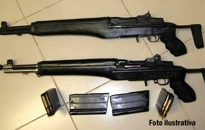 Polícia Rodoviária de Orlândia prende homem com fuzis